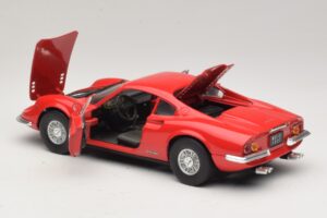 Ferrari Dino 246 Rød Majorette 1:18 5271 Metal — billede 5 af 8
