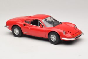 Ferrari Dino 246 Rød Majorette 1:18 5271 Metal — billede 6 af 8