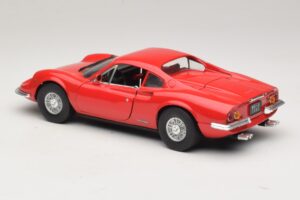 Ferrari Dino 246 Rød Majorette 1:18 5271 Metal — billede 7 af 8