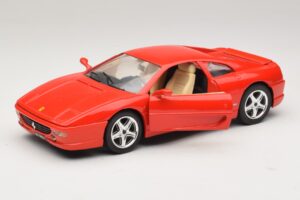 Ferrari F355 Rød Majorette 1:18 03488200 Metal — billede 2 af 8