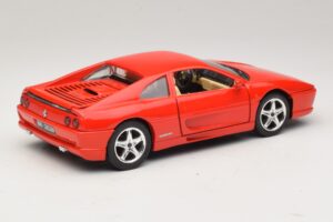 Ferrari F355 Rød Majorette 1:18 03488200 Metal — billede 3 af 8