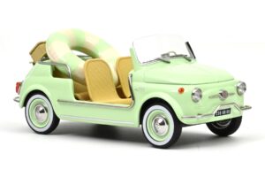Fiat 500 Jolly Grøn Norev 1:18 187794 Metal