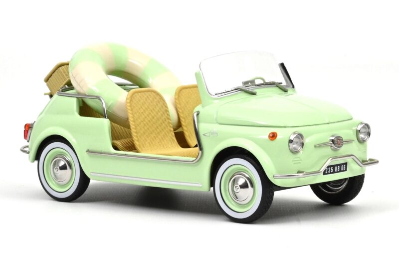 Fiat 500 Jolly Grøn Norev 1:18 187794 Metal
