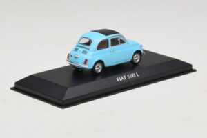 Fiat 500 L Blå Maxichamps 1:43 940121601 Metal — billede 2 af 5