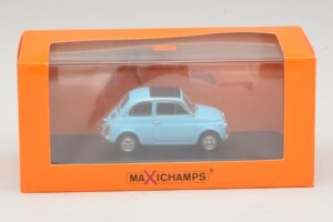 Fiat 500 L Blå Maxichamps 1:43 940121601 Metal — billede 5 af 5