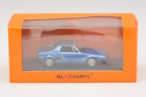 Fiat X1/9 Blå Maxichamps 1:43 940121661 Metal — billede 5 af 5