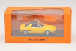 Fiat X1/9 Gul Maxichamps 1:43 940121660 Metal — billede 5 af 5