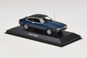 Ford Capri II Mørkeblå Maxichamps 1:43 940081201 Metal — billede 3 af 5