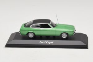 Ford Capri II Grøn Metallic Maxichamps 1:43 Ford Capri II Grøn Metallic Maxichamps 1:43 940081200 Metal
