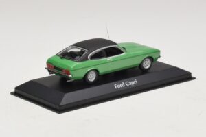 Ford Capri II Grøn Metallic Maxichamps 1:43 940081200 Metal — billede 2 af 5