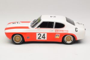 Ford Capri RS 2600 #24 D. Glemser / J. Mass 9 Hours of Kyalami Class Winner 1971 Minichamps 1:18 155718509 Metal — billede 3 af 6