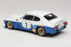 Ford Capri RS3100 #2 R. Stommelen Nurburgring ETC 1974 Minichamps 1:18 180748002 Metal — billede 7 af 8