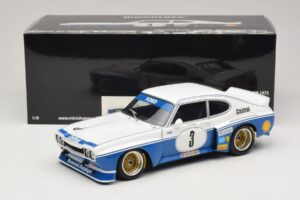 Ford Capri RS3100 #3 K. Ludwig Hockenheimring DRM 1975 Minichamps 1:18 180758003 Metal — billede 8 af 8