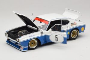Ford Capri RS3100 #5 R. Stommelen / J. Mass Zandvoort ETC 1974 Minichamps 1:18 180748005 Metal — billede 2 af 8