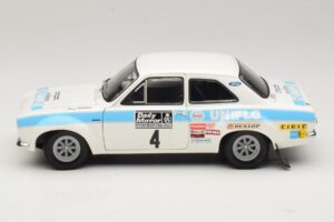 Ford Escort Mk1 RS1600 #4 R. Clark / T. Mason Winners RAC Rally 1972 Minichamps 1:18 100728104 Metal — billede 4 af 8