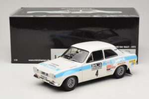 Ford Escort Mk1 RS1600 #4 R. Clark / T. Mason Winners RAC Rally 1972 Minichamps 1:18 100728104 Metal — billede 8 af 8