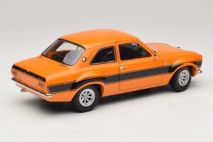 Ford Escort Mk1 RS1600 AVO Orange Med Sorte Striber Minichamps 1:18 100688104 Metal — billede 3 af 8
