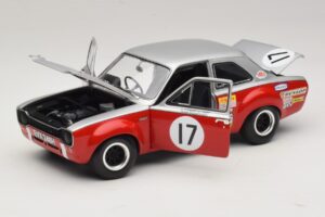 Ford Escort Mk1 TC #17 Stewart / C. Craft RAC Tourist Trophy Silverstone 1970 Minichamps 1:18 100708117 Metal — billede 2 af 8