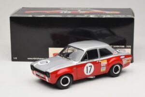 Ford Escort Mk1 TC #17 Stewart / C. Craft RAC Tourist Trophy Silverstone 1970 Minichamps 1:18 100708117 Metal — billede 8 af 8