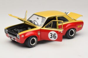 Ford Escort Mk1 TC #36 F. Gardner / D. Glemser Grand Prix der Tourenwagen 1968 Minichamps 1:18 100688136 Metal — billede 2 af 8