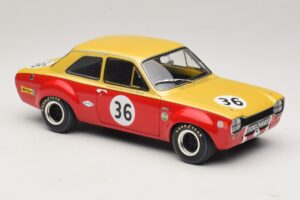 Ford Escort Mk1 TC #36 F. Gardner / D. Glemser Grand Prix der Tourenwagen 1968 Minichamps 1:18 100688136 Metal — billede 6 af 8