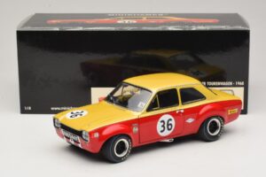 Ford Escort Mk1 TC #36 F. Gardner / D. Glemser Grand Prix der Tourenwagen 1968 Minichamps 1:18 100688136 Metal — billede 8 af 8