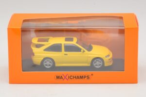Ford Escort RS Cosworth Gul Maxichamps 1:43 940082101 Metal — billede 5 af 5