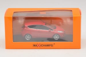Ford Fiesta Mk7 Rød Maxichamps 1:43 940088000 Metal — billede 5 af 5