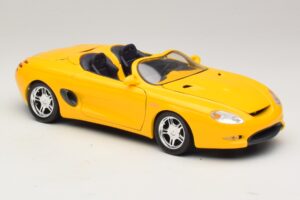 Ford Mustang Mach III Cabriolet Gul Maisto 1:18 32815 Metal — billede 6 af 8