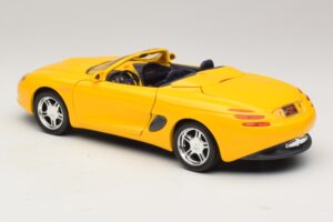 Ford Mustang Mach III Cabriolet Gul Maisto 1:18 32815 Metal — billede 7 af 8