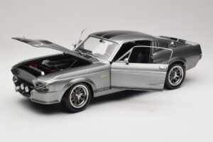Ford Mustang Shelby GT500 Eleanor Grå Metallic & Sort KK-Scale 1:12 KKDC120171 Metal — billede 2 af 8