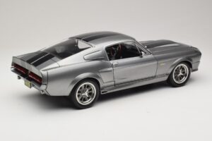 Ford Mustang Shelby GT500 Eleanor Grå Metallic & Sort KK-Scale 1:12 KKDC120171 Metal — billede 3 af 8