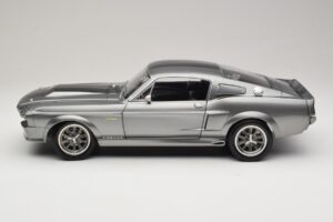 Ford Mustang Shelby GT500 Eleanor Grå Metallic & Sort KK-Scale 1:12 KKDC120171 Metal — billede 4 af 8