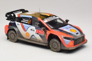 Hyundai i20 N Rally1 #1 T. Neuville / M. Wydaeghe Rally Portugal 2025 IXO 1:18 18RMC251B Metal — billede 4 af 6