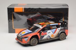 Hyundai i20 N Rally1 #1 T. Neuville / M. Wydaeghe Rally Portugal 2025 IXO 1:18 18RMC251B Metal — billede 6 af 6