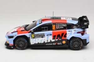 Hyundai i20 N Rally1 #16 A. Fourmaux / A. Coria Rally Monte Carlo 2026 IXO 1:18 18RMC270A Metal — billede 3 af 6