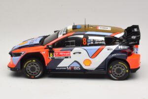 Hyundai i20 N Rally1 #8 O. Tanak / M. Jarveoja Rally Portugal 2025 IXO 1:18 18RMC251A Metal — billede 3 af 6