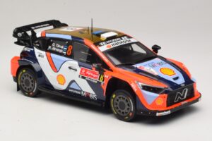 Hyundai i20 N Rally1 #8 O. Tanak / M. Jarveoja Rally Portugal 2025 IXO 1:18 18RMC251A Metal — billede 4 af 6