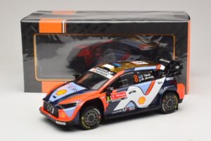 Hyundai i20 N Rally1 #8 O. Tanak / M. Jarveoja Rally Portugal 2025 IXO 1:18 18RMC251A Metal — billede 6 af 6