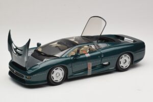 Jaguar XJ220 Grøn Metallic Maisto 1:18 31807 Metal — billede 2 af 8