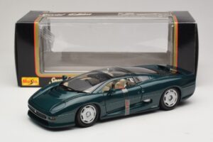 Jaguar XJ220 Grøn Metallic Maisto 1:18 31807 Metal — billede 8 af 8