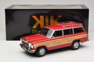 Jeep Grand Wagoneer Rød KK-Scale 1:18 KKDC181112 Metal — billede 6 af 6