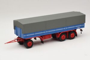 Kassbohrer 3-Achs Blå Sort Minichamps 1:43 439161090 Metal