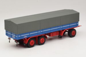 Kassbohrer 3-Achs Blå Sort Minichamps 1:43 439161090 Metal — billede 2 af 6