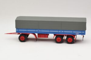 Kassbohrer 3-Achs Blå Sort Minichamps 1:43 439161090 Metal — billede 3 af 6