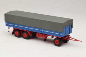 Kassbohrer 3-Achs Blå Sort Minichamps 1:43 439161090 Metal — billede 4 af 6