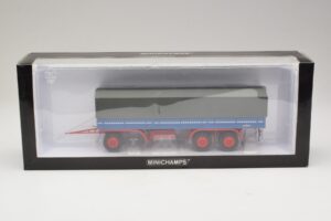 Kassbohrer 3-Achs Blå Sort Minichamps 1:43 439161090 Metal — billede 6 af 6