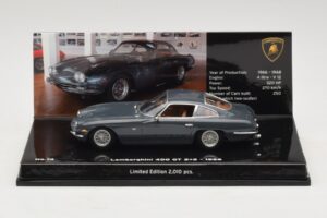 Lamborghini 400 GT 2+2 Grå Minichamps 1:43 Lamborghini 400 GT 2+2 Grå Minichamps 1:43 436103310 Metal