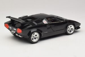 Lamborghini Countach 5000 Quattrovalvole Sort Bburago 1:18 3337 Metal — billede 3 af 8