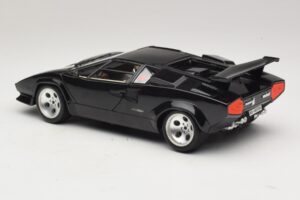 Lamborghini Countach 5000 Quattrovalvole Sort Bburago 1:18 3337 Metal — billede 7 af 8